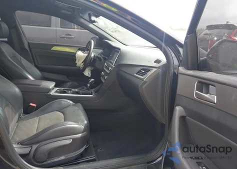 2018 Hyundai Sonata Sport+ из США, поврежденный, VIN 5NPE34AF0JH700645